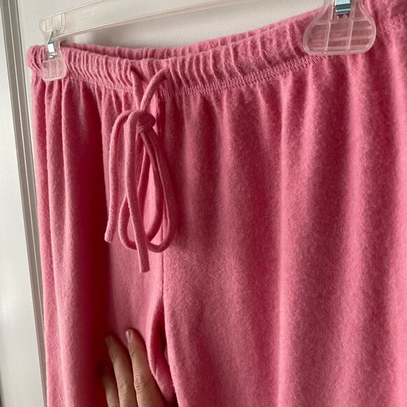 Jac Parker Women's Lazy Day Sweatpants Pink Size Small Casual Lounge - Picture 10 of 14